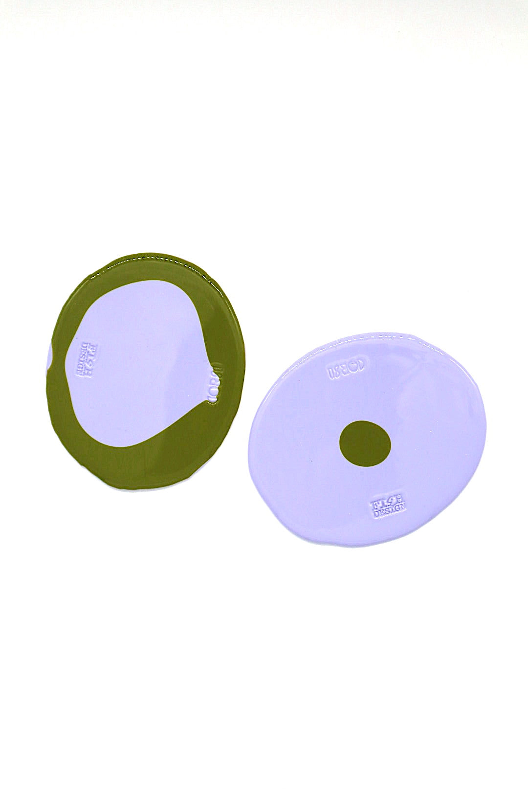 Small Table Mates - Set of Two by Fish Design by Gaetano Pesce