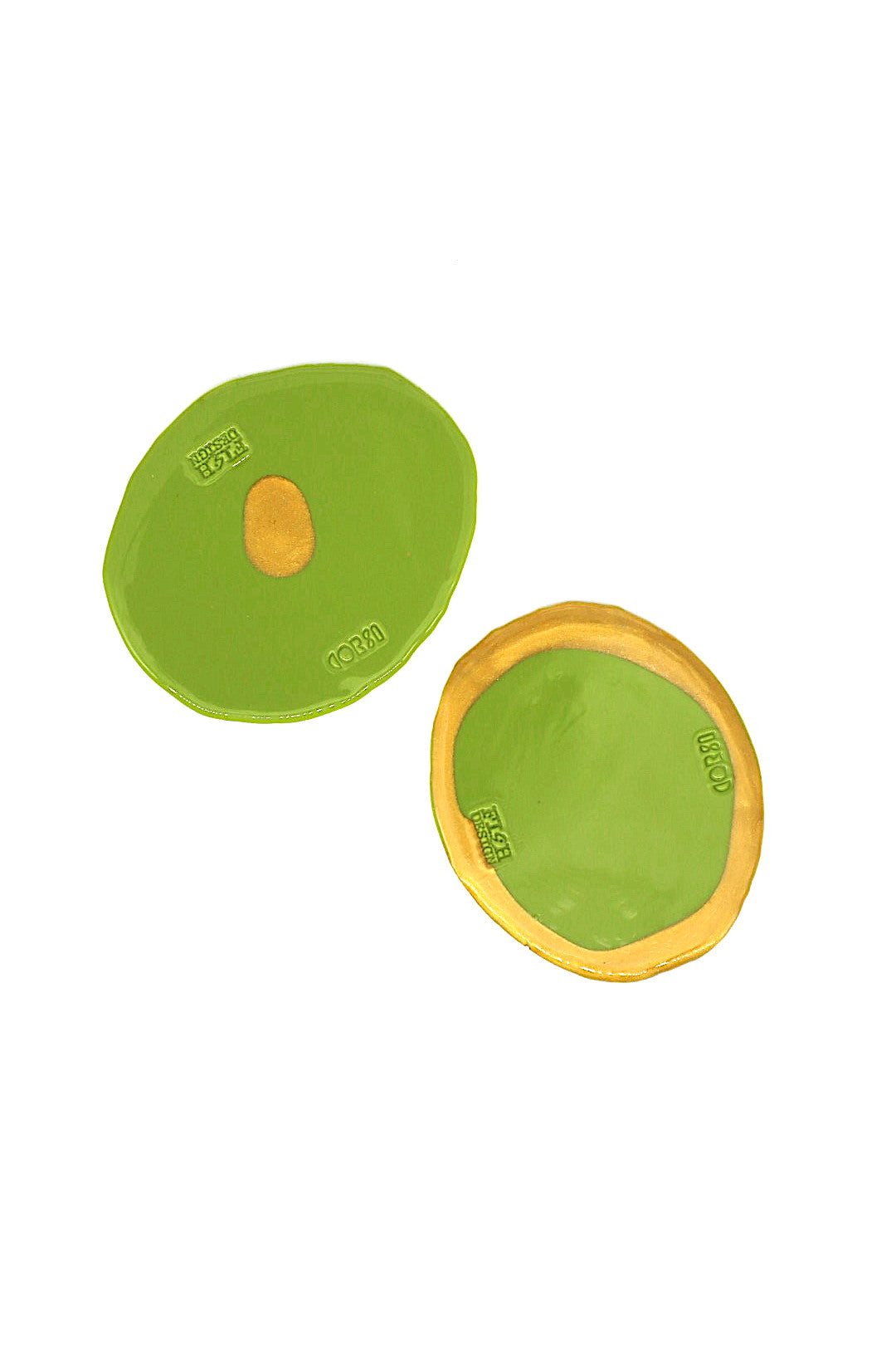 Small Table Mates - Set of Two by Fish Design by Gaetano Pesce