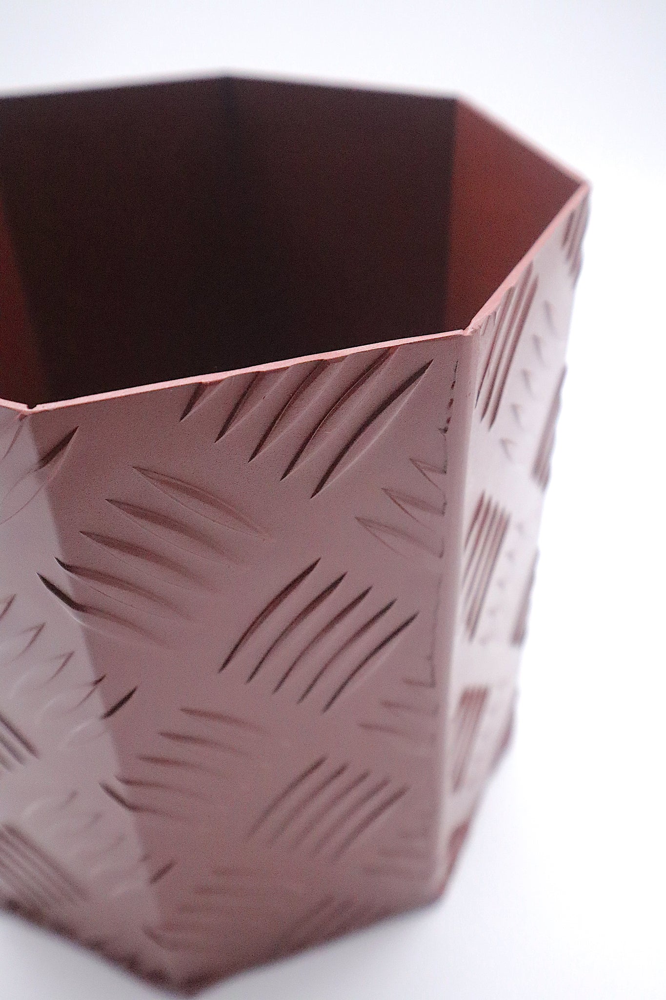Small Treadplate Planter by Alex Cashmore