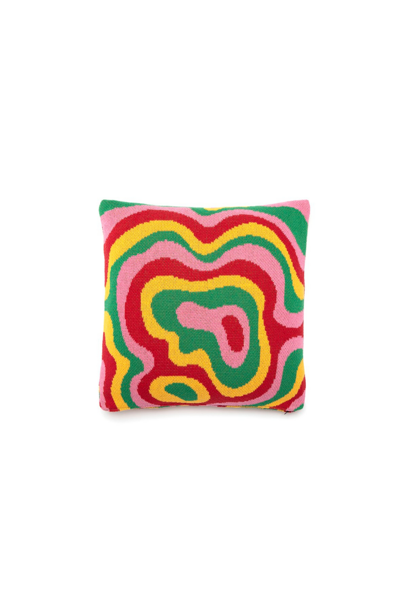 Fruit Punch Psychedelic Pillow Cover by Zoe Schlacter